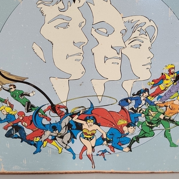 Justice League America Retro Metal Sign Poster - Picture 3 of 5